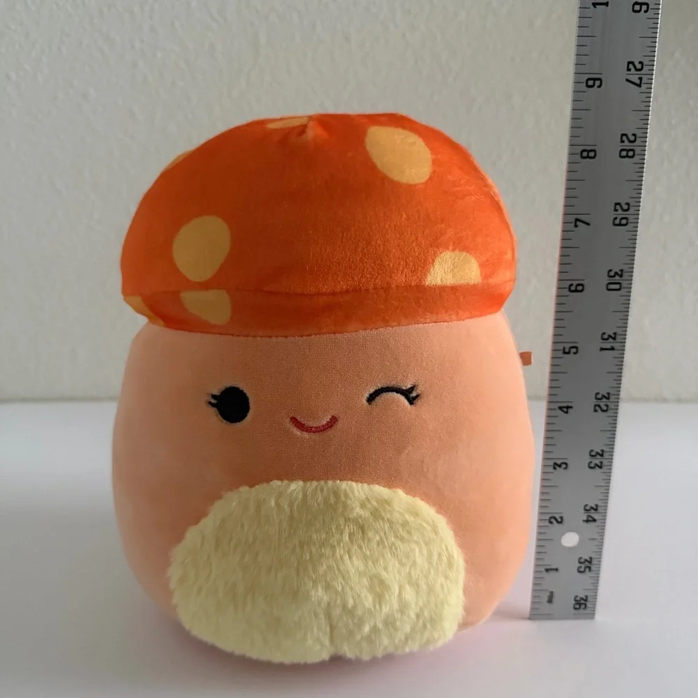 Squishmallow Alba the Orange‎ Mushroom 8